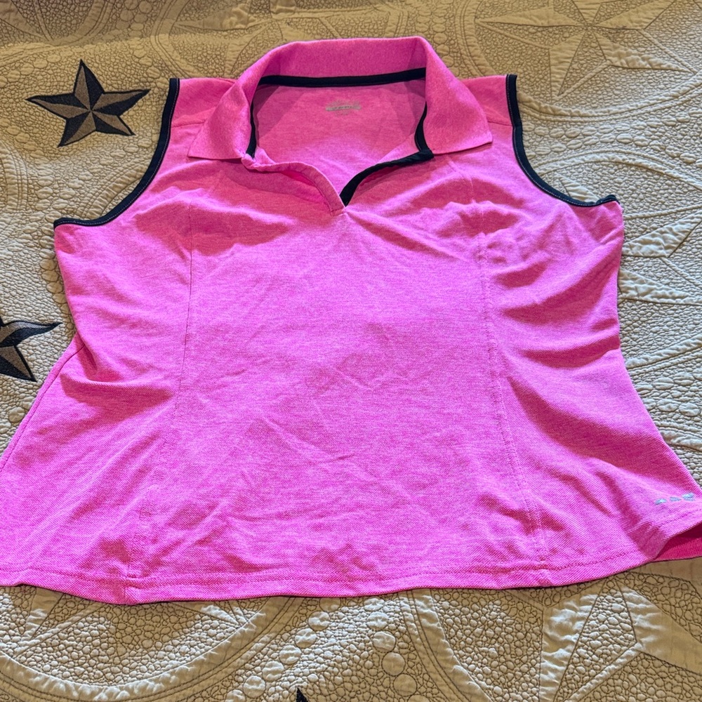 BCG Pink Sleeveless Tank Top